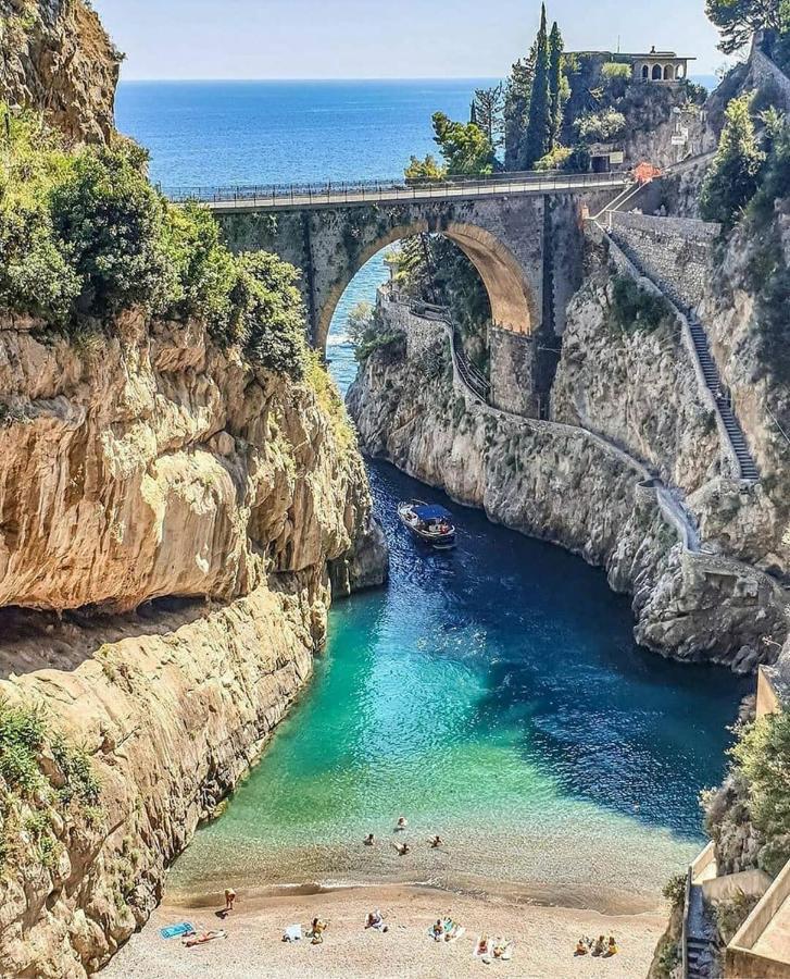 Al Chiaro Di Luna Agerola Exterior foto