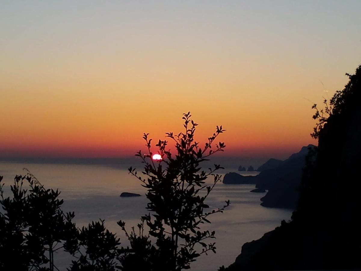 Al Chiaro Di Luna Agerola Exterior foto